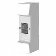 Бокс настенный ABB Mistral41 2М без двери без клеммного блока