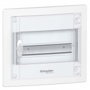 Щит встраиваемый Schneider Electric Pragma (1х13) 13 модулей с прозрачной дверью с клемниками N+PE