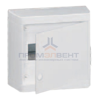 Щит Legrand Nedbox накладной на 8 модулей с шинами N+PE с белой дверью