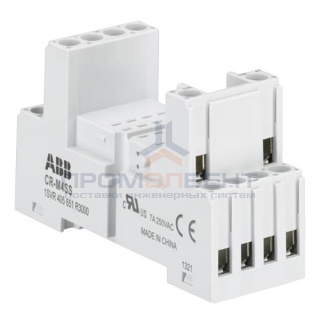 Цоколь ABB CR-M4SS (стандартный) для реле CR-M 2/4ПК