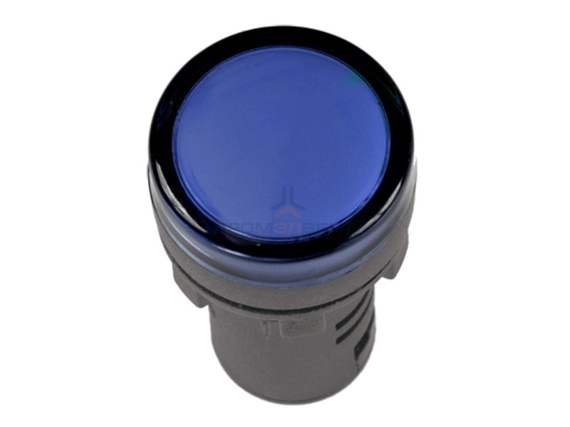 Лампа AD22DS(LED)матрица d22мм синий 230В  ИЭК